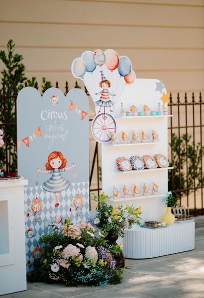 Magic Circus Girl · Βάπτιση με θέμα το τσίρκο 4