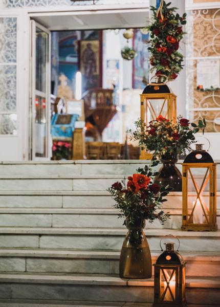 Extravaganza red wedding · Γάμος σε κόκκινο 4