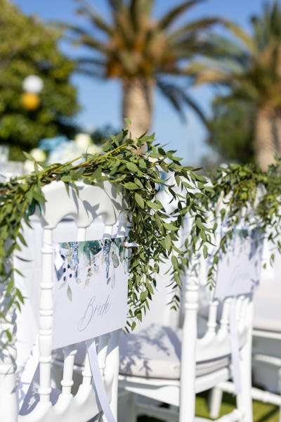 Dusty blue wedding · Γάμος σε σιελ 5