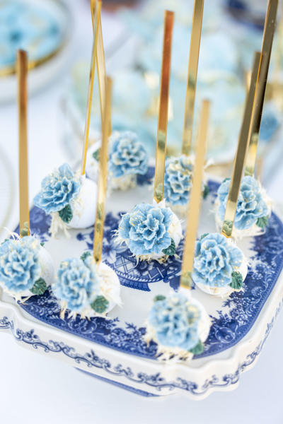 Dusty blue wedding · Γάμος σε σιελ 11